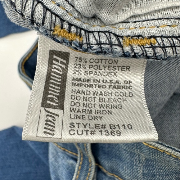 Hammer Jeans Women’s Light Wash Skinny Jeans – Subtle Distressed Pattern Size 7 - Picture 11 of 13